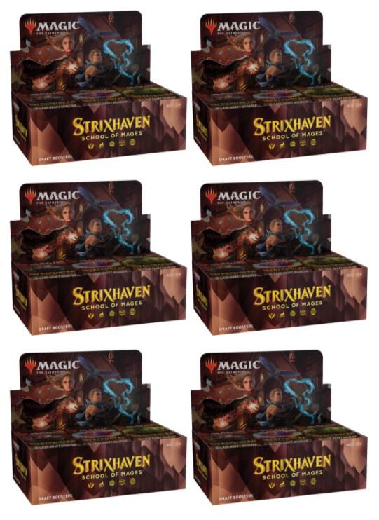 Strixhaven: School of Mages - Draft Booster Box Case - Magic: The Gathering