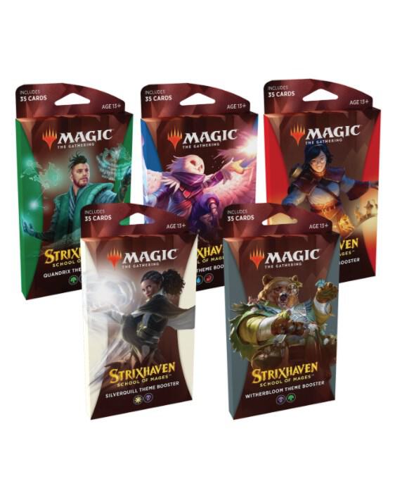 Strixhaven: School of Mages - Theme Booster [Set of 5] - Magic: The Gathering