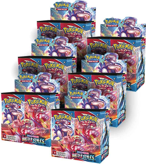 Battle Styles Booster Box Case - Pokémon