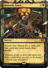 Demonic Tutor (Foil Etched) - Magic: The Gathering