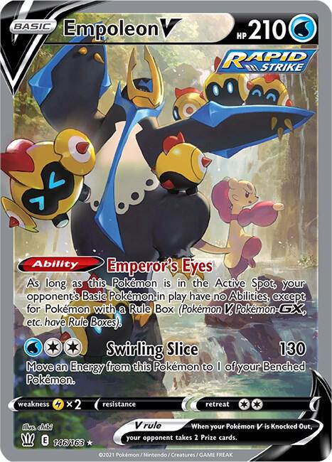 Empoleon V (Alternate Full Art) - Pokémon