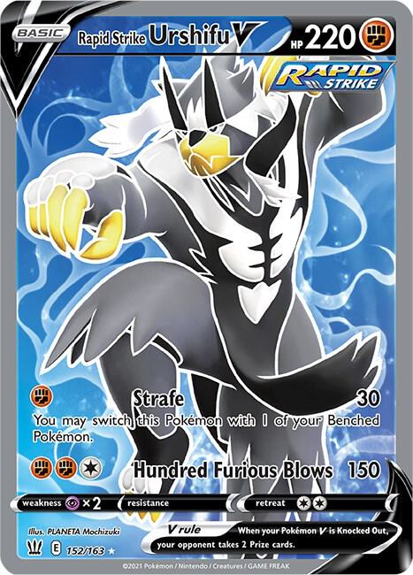 Rapid Strike Urshifu V (Full Art) - Pokémon