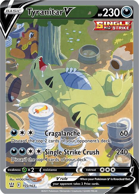 Tyranitar V (Alternate Full Art) - Pokémon
