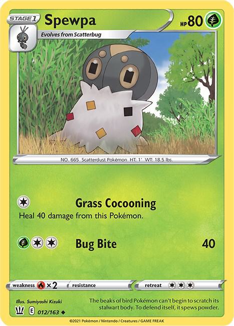 Spewpa - Pokémon