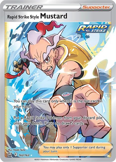 Rapid Strike Style Mustard (Full Art) - Pokémon