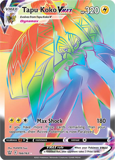Tapu Koko VMAX (Secret) - Pokémon