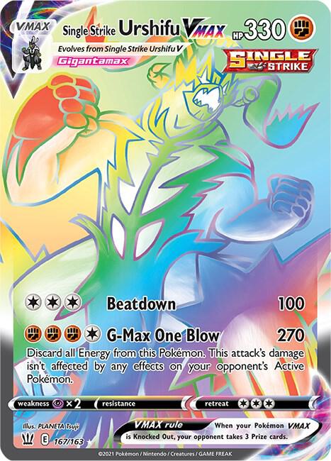 Single Strike Urshifu VMAX (Secret) - Pokémon