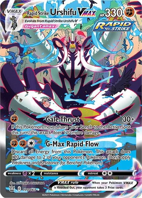 Rapid Strike Urshifu VMAX (Alternate Art Secret) - Pokémon