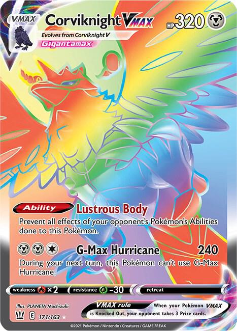 Corviknight VMAX (Secret) - Pokémon