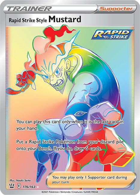 Rapid Strike Style Mustard (Secret) - Pokémon