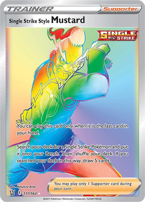 Single Strike Style Mustard (Secret) - Pokémon