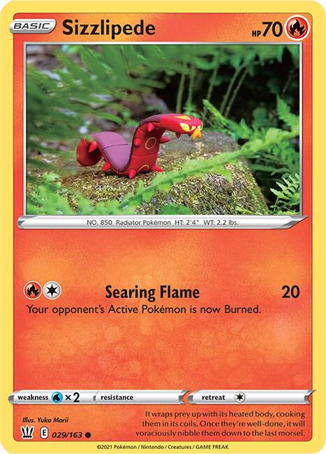 Sizzlipede - Pokémon