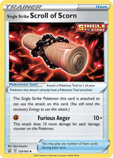 Single Strike Scroll of Scorn - Pokémon