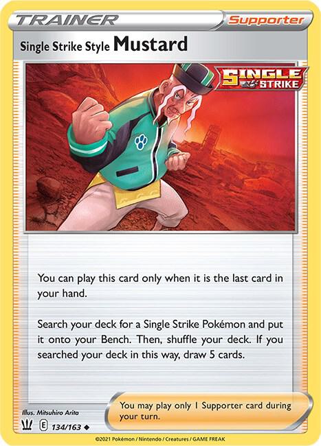 Single Strike Style Mustard - Pokémon