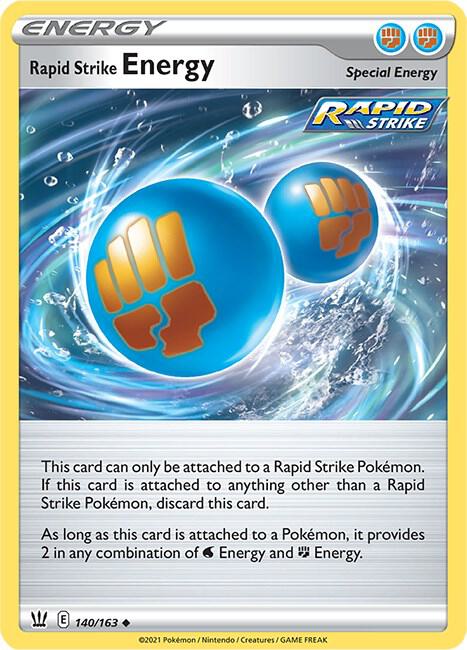 Rapid Strike Energy - Pokémon