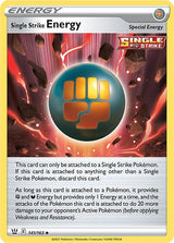 Single Strike Energy - Pokémon