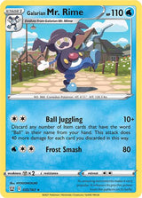 Galarian Mr. Rime - Pokémon