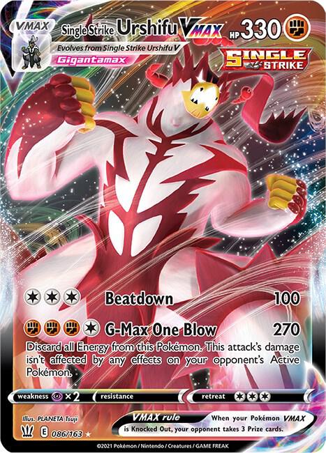 Single Strike Urshifu VMAX - Pokémon