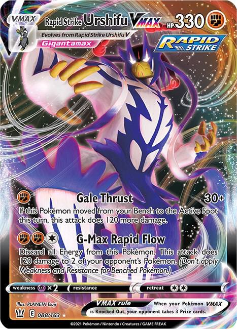 Rapid Strike Urshifu VMAX - Pokémon