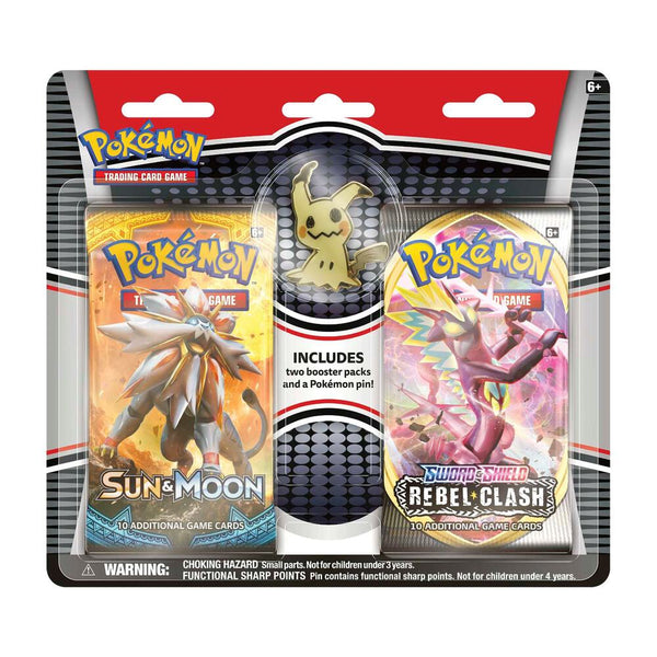 Collector's Pin Two Pack Blisters [Mimikyu] - Pokémon
