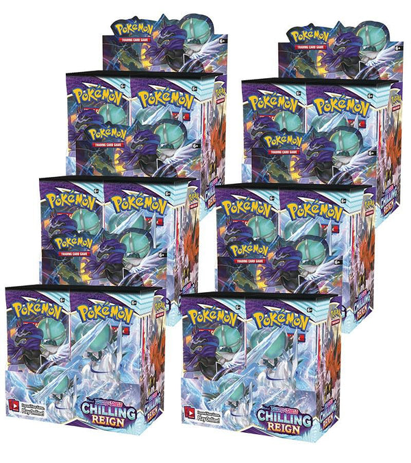 Chilling Reign Booster Box Case - Pokémon