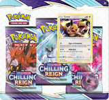 Chilling Reign 3 Pack Blister [Eevee] - Pokémon