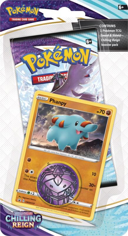 Chilling Reign Single Pack Blister [Phanpy] - Pokémon