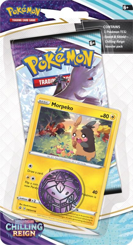 Chilling Reign Single Pack Blister [Morpeko] - Pokémon