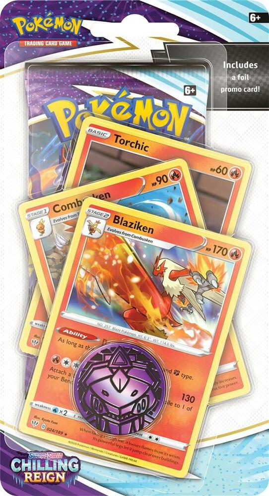 Chilling Reign Premium Checklane Blister [Blaziken] - Pokémon