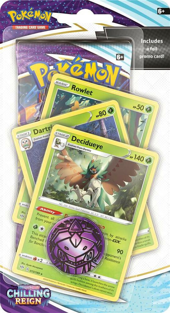 Chilling Reign Premium Checklane Blister [Decidueye] - Pokémon
