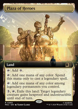 Plaza of Heroes (Extended Art) - Magic: The Gathering