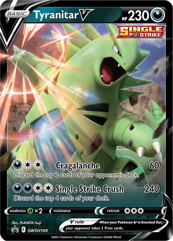 Tyranitar V - SWSH109 - Pokémon