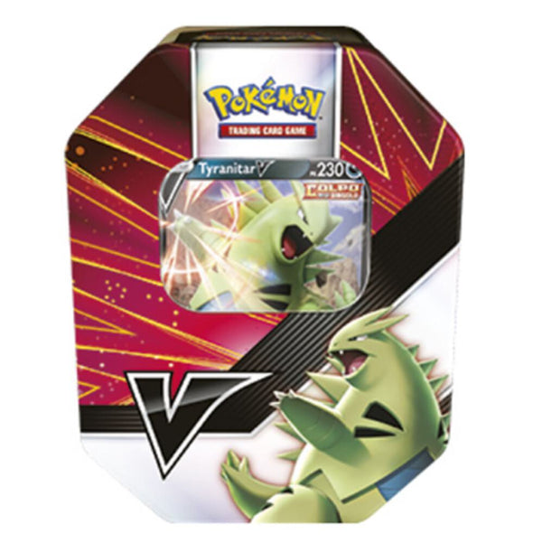 V Strikers Tin [Tyranitar V] (International Version) - Pokémon