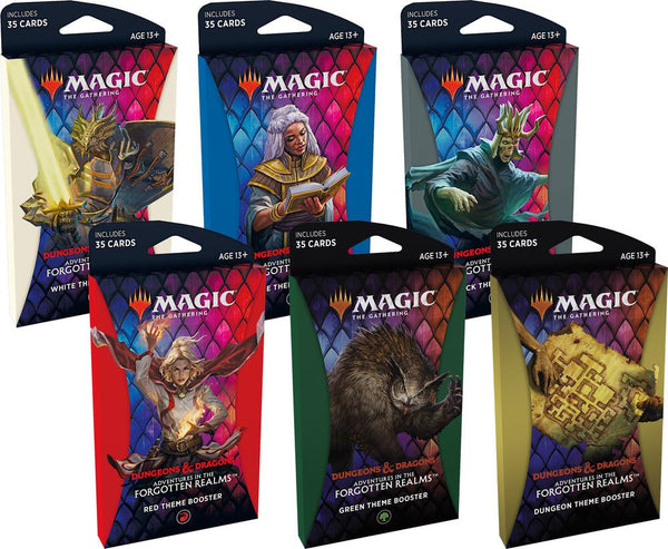 Adventures in the Forgotten Realms - Theme Booster [Set of 6] - Magic: The Gathering