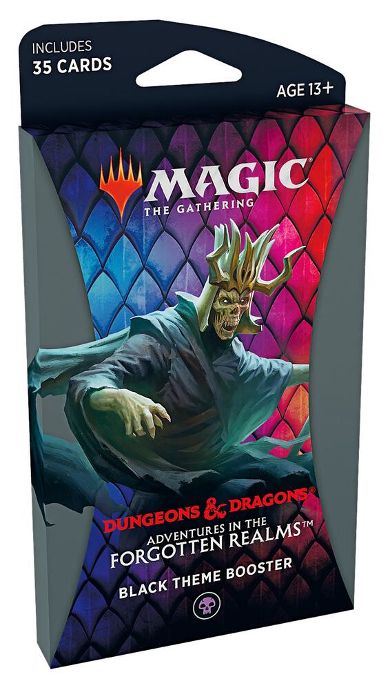 Adventures in the Forgotten Realms - Theme Booster [Black] - Magic: The Gathering