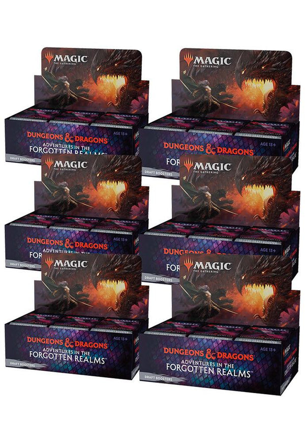 Adventures in the Forgotten Realms - Draft Booster Box Case - Magic: The Gathering