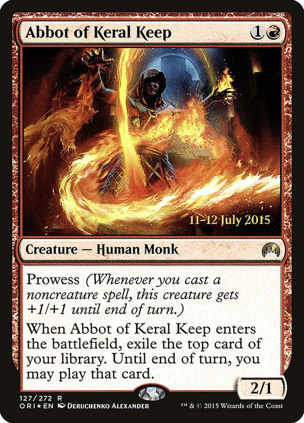 Abbot of Keral Keep - Magic: The Gathering