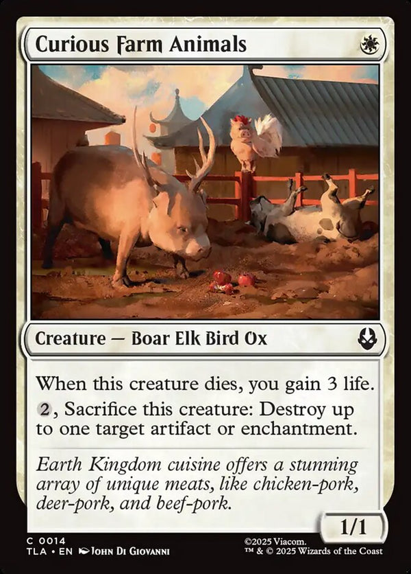 Curious Farm Animals - Magic: The Gathering