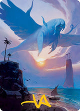 Aeromoeba Art Card (Gold-Stamped Signature) - Magic: The Gathering