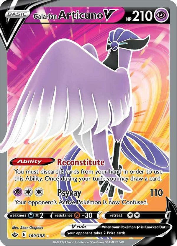 Galarian Articuno V (Full Art) - Pokémon