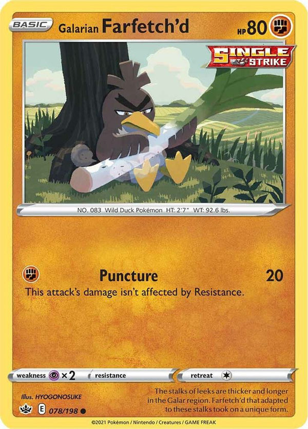 Galarian Farfetch'd - Pokémon