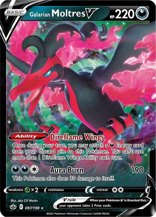 Galarian Moltres V - Pokémon