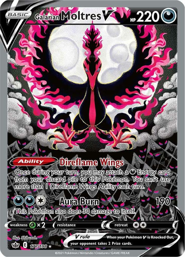 Galarian Moltres V (Alternate Full Art) - Pokémon