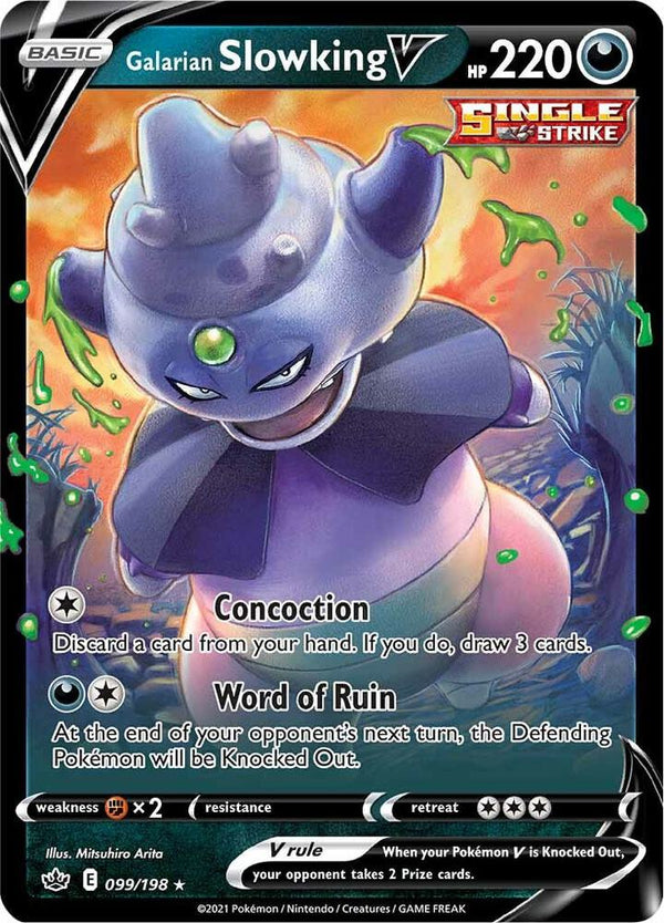 Galarian Slowking V - Pokémon