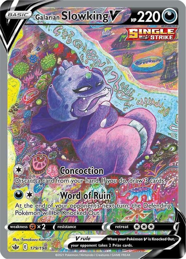 Galarian Slowking V (Alternate Full Art) - Pokémon