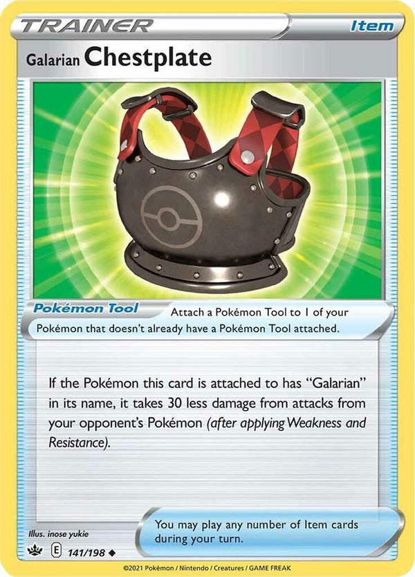 Galarian Chestplate - Pokémon
