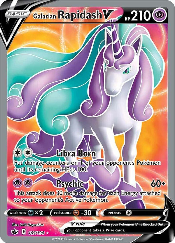 Galarian Rapidash V (Full Art) - Pokémon