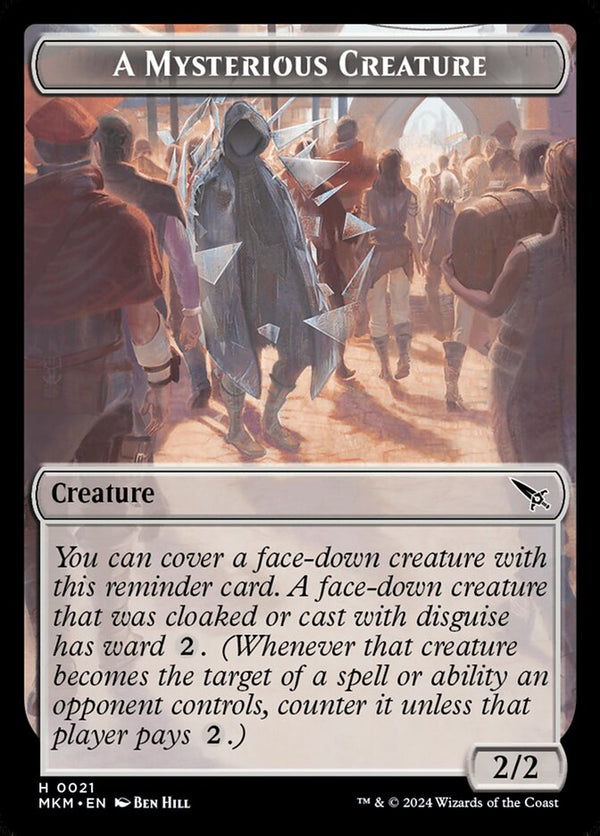 A Mysterious Creature Token - Magic: The Gathering