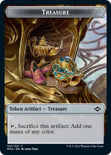 Treasure (021) // Insect Double-Sided Token - Magic: The Gathering