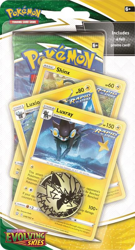 Evolving Skies Premium Checklane Blister [Luxray] - Pokémon